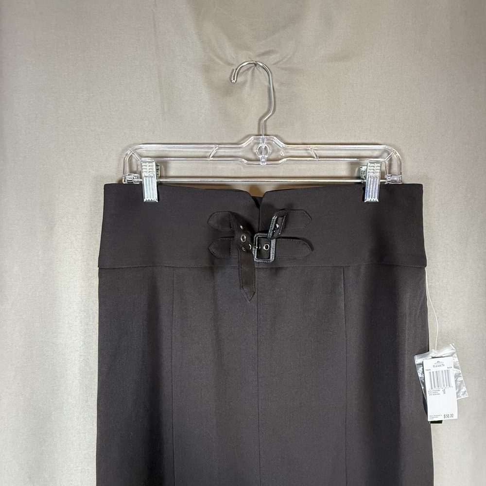 Grace Elements Women's Black Straight Pencil Skirt Rockabilly Pinup Goth 10 - Picture 9 of 9